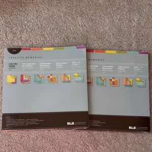 Creative Memories 2 Color Me Happy 8x8 Paper Pack